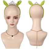 Adulte Film Shrek Princess Fiona Collier+Serre-tête+Couronne Cosplay Accessoires
