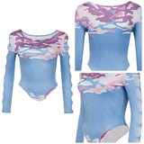 Adulte KPop Demon Hunters(2025) Celine Haut Bleu Cosplay Costume