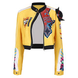 Adulte Rumi Veste Jaune Cosplay Costume Ver.2