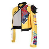 Adulte KPop Demon Hunters(2025) Huntrix Rumi Veste Jaune Cosplay Costume Ver.2