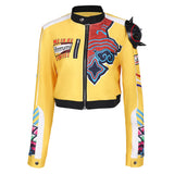 Adulte KPop Demon Hunters(2025) Huntrix Rumi Veste Jaune Cosplay Costume Ver.2