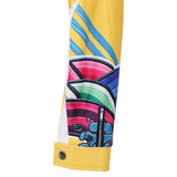 Adulte KPop Demon Hunters(2025) Huntrix Rumi Veste Jaune Cosplay Costume Ver.2