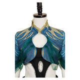 Agatha All Along Rio Vidal Tenue Imprimée Verte et Noire Cosplay Costume