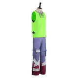 Alien Stage Till Tenue de Gilet Vert Cosplay Costume