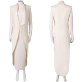 Andor Saison 2(2025) Mon Mothma Tenue Blanche Cosplay Costume