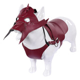 Animal Cosplay Costume Battle Cat Les Maîtres de l'Univers(2026) Film Cosplay Tenue Rouge Chien