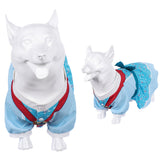 Animal Cosplay Costume Holly Wheeler Stranger Things Saison 5 TV Cosplay Tenue Bleue Chien
