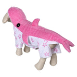 Animal Requin Jeff Costume Rose Pour Chien