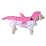 Animal Requin Jeff Costume Rose Pour Chien