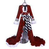 Anime Black Butler Earl Ciel Phantomhive Tenue Rouge Cosplay Costume