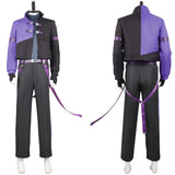 Anime Kaiju No.8 Soshiro Hoshina Tenue Violettte Cosplay Costume