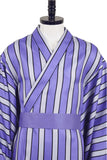 Anime Kaiju No.8 Soshiro Hoshina Yukata Kimono Violet Cosplay Costume