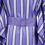 Anime Kaiju No.8 Soshiro Hoshina Yukata Kimono Violet Cosplay Costume