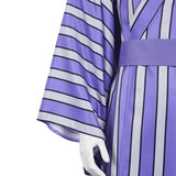 Anime Kaiju No.8 Soshiro Hoshina Yukata Kimono Violet Cosplay Costume