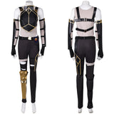 Arcane: League of Legends Saison 2(2024) Vi Tenue Noire Cosplay Costume