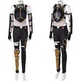 Arcane: League of Legends Saison 2(2024) Vi Tenue Noire Cosplay Costume