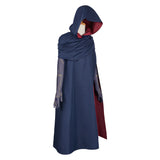 Arcane: League of Legends Saison 2(2024) Viktor Tenue Bleue de Cape Cosplay Costume