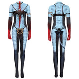 Avatar: De Feu et de Cendres Varang Combinaison Bleue Cosplay Costume