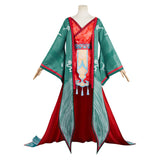 Bai She: Fu Sheng(2024) Baoqing Old Fox Tenue Verte Cosplay Costume