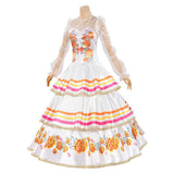 Barbie 2025 Día De Muertos Robe du Jour des Morts Cosplay Costume