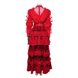 Beetlejuice Le Musical Lydia Deetz Robe Rouge Cosplay Costume