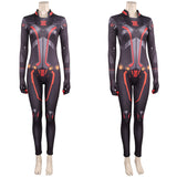Black Widow Combinaison Noire Cosplay Costume
