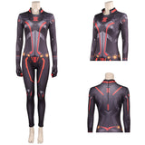 Black Widow Combinaison Noire Cosplay Costume