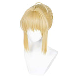 Cosplay Perruque Saber Altria Pendragon Fate Grand Order Jeu Perruque Blonde/Blanc Cassé