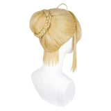 Cosplay Perruque Saber Altria Pendragon Fate Grand Order Jeu Perruque Blonde/Blanc Cassé