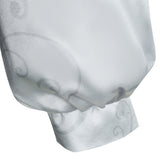 Blue Lock Nagi Seishiro Tenue Chinoiserie Grise et Blanche Cosplay Costume