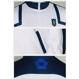 Blue Lock(2026) Isagi Yoichi Tenue de Sport Bleue et Blanche Cosplay Costume