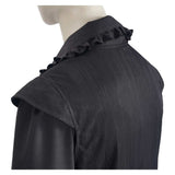 Bridgerton Saison 4(2026) Benedict Bridgerton Tenue Noire Cosplay Costume