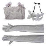 Bridgerton Saison 4(2026) Sophie Beckett Robe Blanche Cosplay Costume