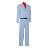 Bruno Mars Tenue Bleue de Scène Cosplay Costume