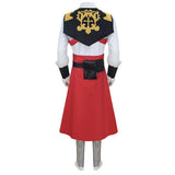 Castlevania: Nocturne Saison 2(2025) Belmont Tenue Blanche et Rouge Cosplay Costume