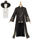 Jinu Haut+Veste Noire Cosplay Costume
