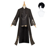 Jinu Haut+Veste Noire Cosplay Costume