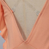 Cosmic Princess Kaguya(2026) Kaguya Maillot de Bain Orange Cosplay Costume