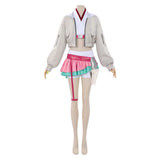 Cosmic Princess Kaguya(2026) Roka Ayatsumugi Tenue Blanche et Rose Cosplay Costume