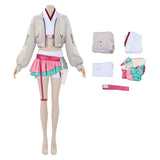 Cosmic Princess Kaguya(2026) Roka Ayatsumugi Tenue Blanche et Rose Cosplay Costume