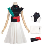 Cosmic Princess Kaguya(2026) Tsukimi Yachiyo Haut Noir+Jupe Blanche Cosplay Costume