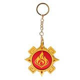 Cosplay Accessoire Mavuika Genshin Impact Jeu Cosplay Porte-clé Rouge