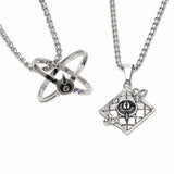 Cosplay Accessoires Xavier Link Click Anime Cosplay Colliers Argentés