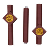 Cosplay Accessorie Aang Avatar: The Last Airbender Saison 2(2026) TV Cosplay Bâton Jaune Homme