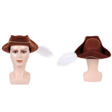 Cosplay Accessorie Clark The Backrooms(2026) Film Cosplay Chapeau Marron Homme