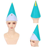 Cosplay Accessorie Coco Tongari Boushi no Atelier(2026) Anime Cosplay Chapeau Bleu et Blanc Femme