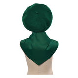 Cosplay Accessorie Enfant Scouts Troop Beverly Hills(1989) Film Cosplay Chapeau et Echarpe Verts