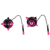 Cosplay Accessorie Rem RE0(2026) Anime Cosplay Masse d'Armes Rose et Noire Femme