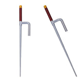 Cosplay Accessorie Smoker One Piece Live Action 2(2026) TV Cosplay Bâton Télescopique Argenté Homme