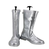 Cosplay Chaussures Masked Rider TV Chaussures Argentées Homme